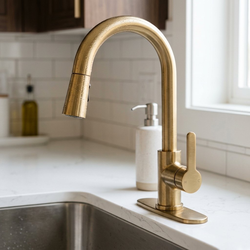Architectural High-Arc Pull-Down Faucet