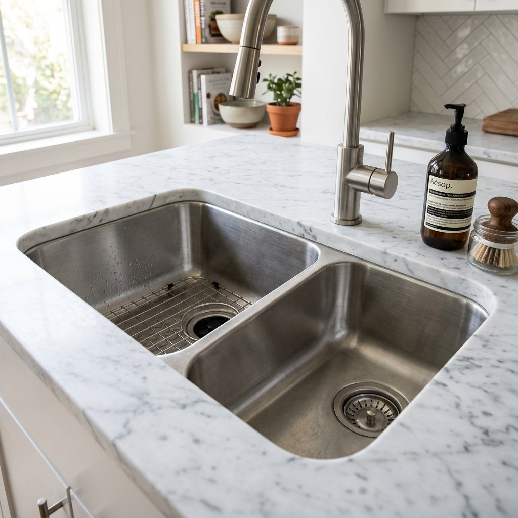 Undermount Double Basin Stainless Sink